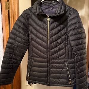 Michael Kors puffer down filled packable jacket